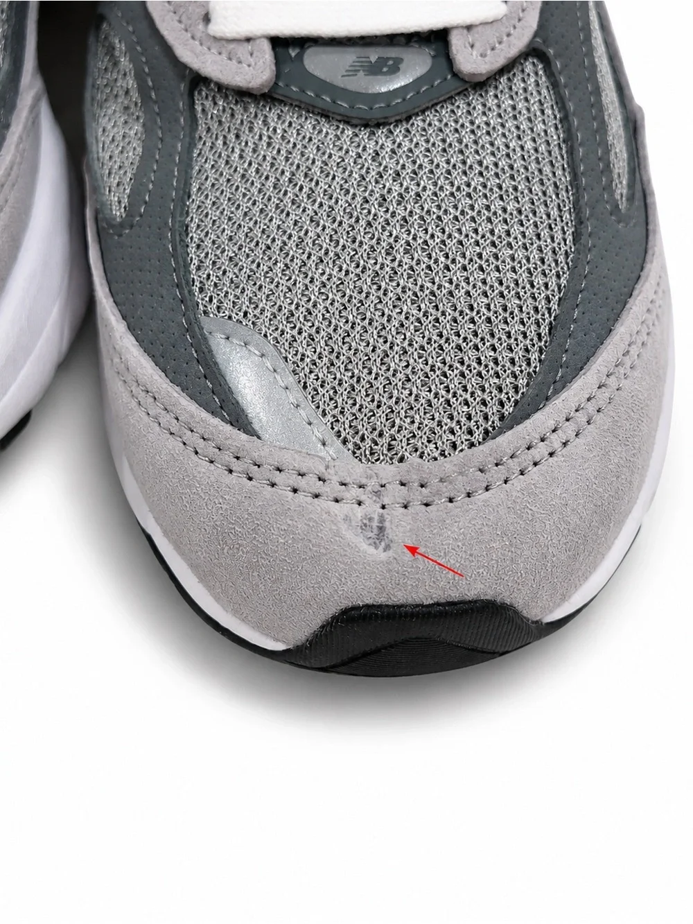 New Balance Grey Mesh & Suede woman’s Sneaker